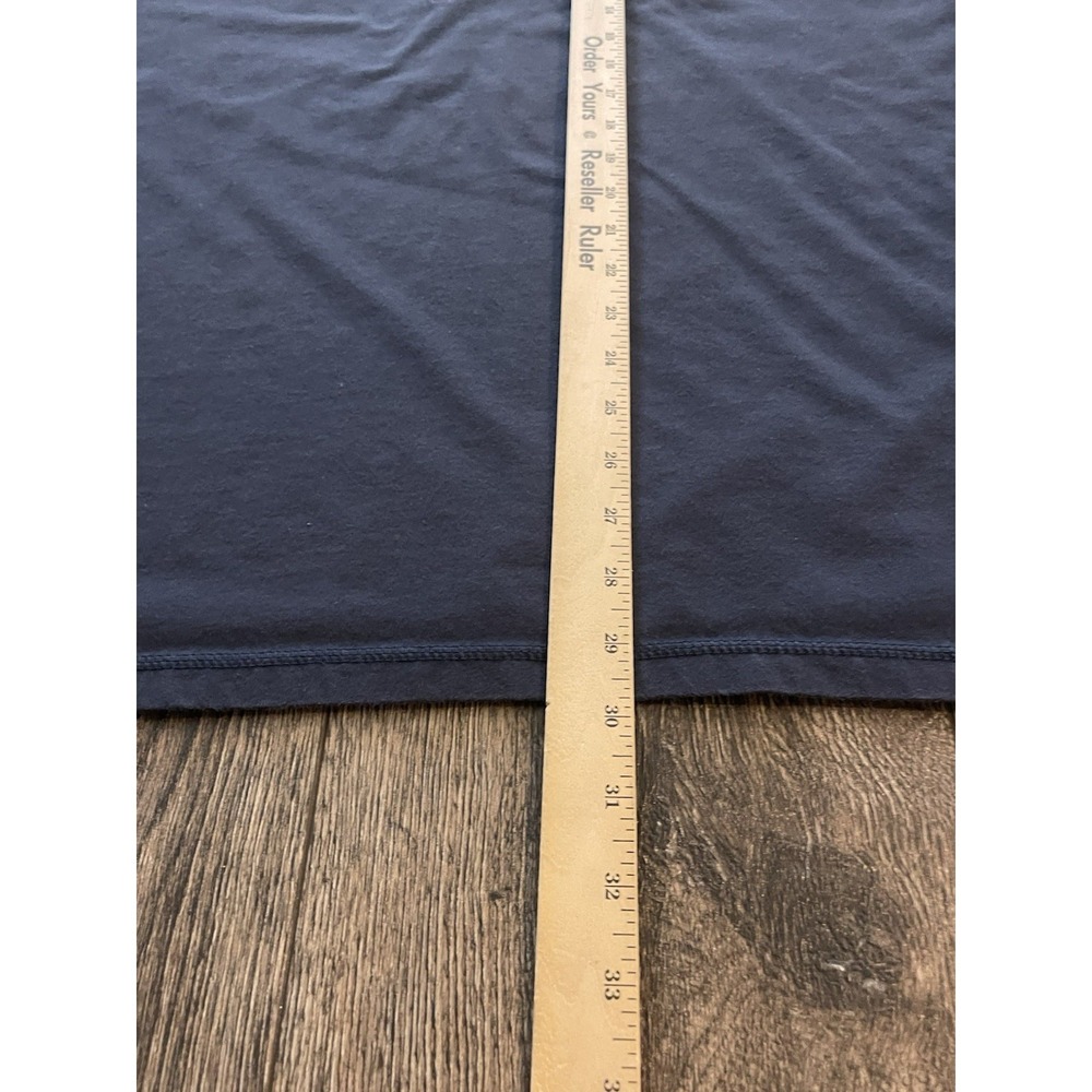 Carhartt Shirt Mens 2XL Blue Long Sleeve Tee Heavyweight Workwear Relaxed Fit - Picture 7 of 9